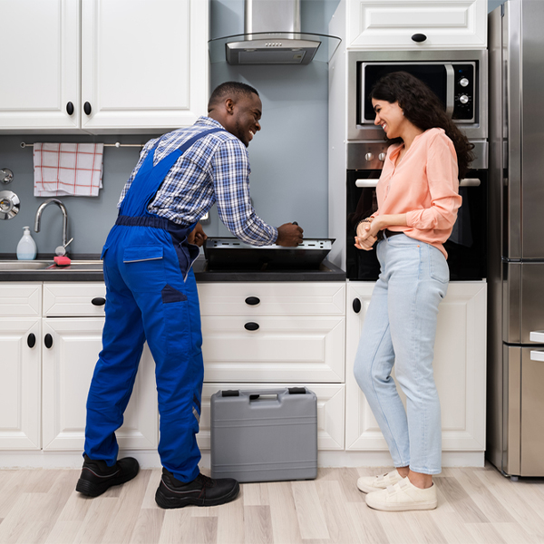 can you provide an estimate for cooktop repair before beginning any work in Coatesville